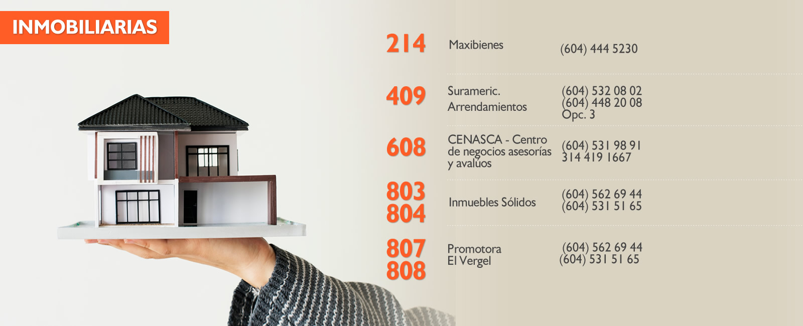 INMOBILIRIAS